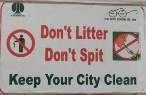 Don't Litter, Don't Spit